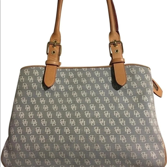 Dooney & Bourke satchel signature print bag - Picture 2 of 8